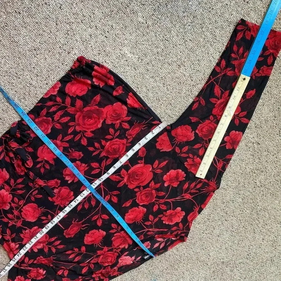 Ups &Down Floral print Lightweight Casual Tunic Top Blouse women 2X Cottagecore - Picture 3 of 5